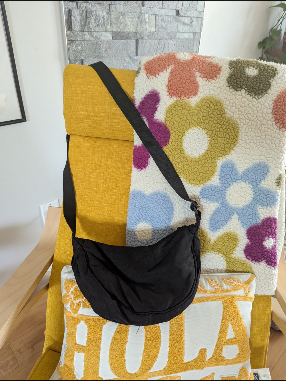 Black Crossbody Shoulder Bag